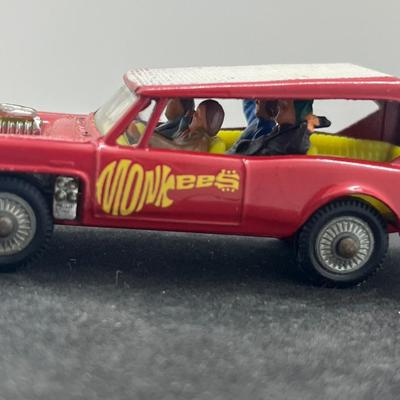 LOT 123: Vintage Husky Models Toy Car Monkees Mobile