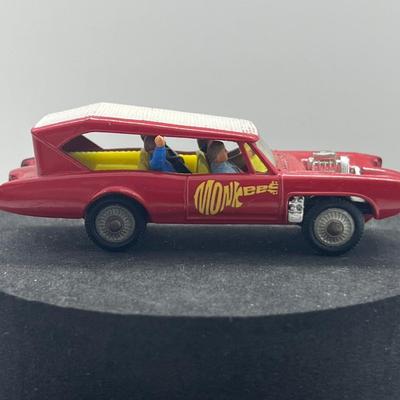 LOT 123: Vintage Husky Models Toy Car Monkees Mobile