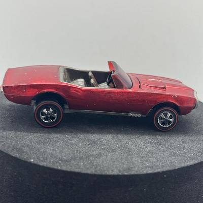 LOT 126: Vintage Redline Hot Wheels Custom Firebird 1967 Mattel