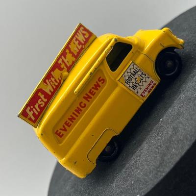 LOT 127: Vintage Lesney Toy Vehicle - Evening News Truck