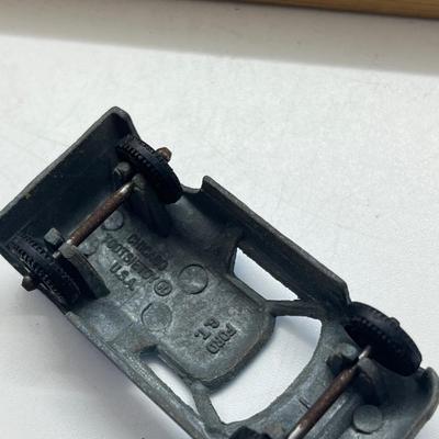 LOT 128: Vintage Tootsietoys - Earth Mover, Pumper, Porsche, Jeep and More