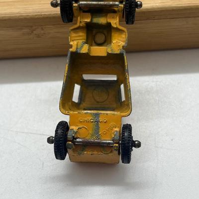 LOT 128: Vintage Tootsietoys - Earth Mover, Pumper, Porsche, Jeep and More