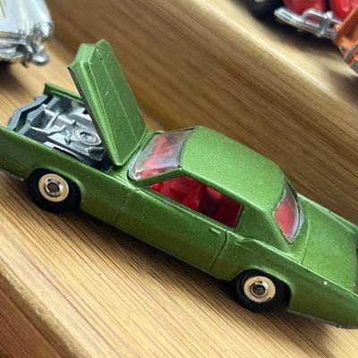 LOT 132: Vintage Corgi and Corgi Juniors Toys - Mercedes Benz 300 SL Roadster, Cadillac Eldorado, Ray Go Rascal 600, Volkswagen 1200...