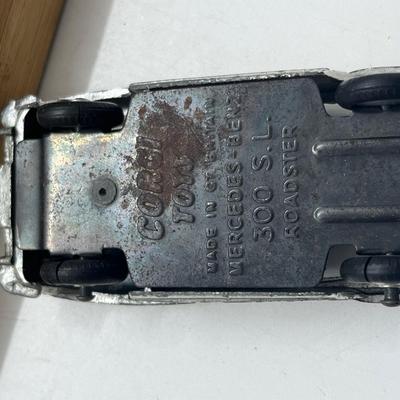 LOT 132: Vintage Corgi and Corgi Juniors Toys - Mercedes Benz 300 SL Roadster, Cadillac Eldorado, Ray Go Rascal 600, Volkswagen 1200...