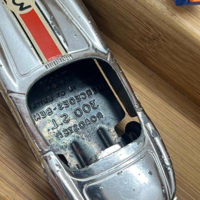 LOT 132: Vintage Corgi and Corgi Juniors Toys - Mercedes Benz 300 SL Roadster, Cadillac Eldorado, Ray Go Rascal 600, Volkswagen 1200...