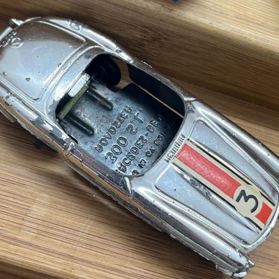 LOT 132: Vintage Corgi and Corgi Juniors Toys - Mercedes Benz 300 SL Roadster, Cadillac Eldorado, Ray Go Rascal 600, Volkswagen 1200...