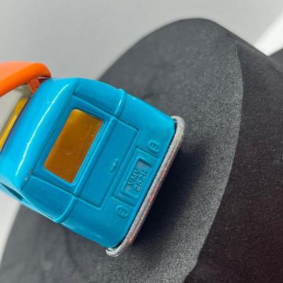 LOT 135: Vintange Lensey Matchbox Vehicles - Volkswagen Camper Road Dragster, Dodge Charger MkIII, Wildcat Dragster