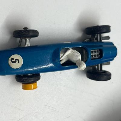 LOT 142: Vintage Lesney Matchbox Vehicles - B.R.M., Lotus and Aston Martin