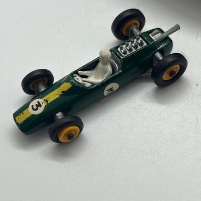 LOT 142: Vintage Lesney Matchbox Vehicles - B.R.M., Lotus and Aston Martin