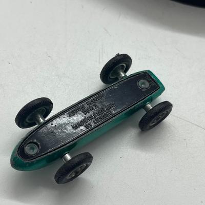 LOT 142: Vintage Lesney Matchbox Vehicles - B.R.M., Lotus and Aston Martin