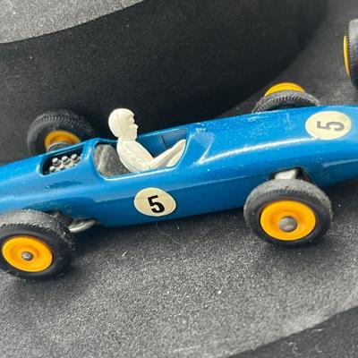 LOT 142: Vintage Lesney Matchbox Vehicles - B.R.M., Lotus and Aston Martin