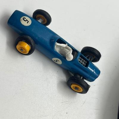 LOT 142: Vintage Lesney Matchbox Vehicles - B.R.M., Lotus and Aston Martin