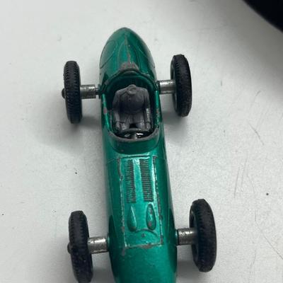 LOT 142: Vintage Lesney Matchbox Vehicles - B.R.M., Lotus and Aston Martin