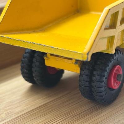LOT 144: Vintage Lesney Matchbox King Size Construction Vehicles - Foden Dumper Truck. KW Dart Dump Truck and More