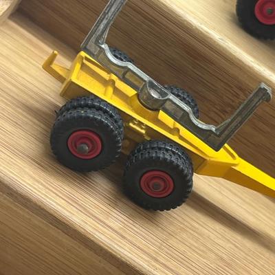 LOT 144: Vintage Lesney Matchbox King Size Construction Vehicles - Foden Dumper Truck. KW Dart Dump Truck and More