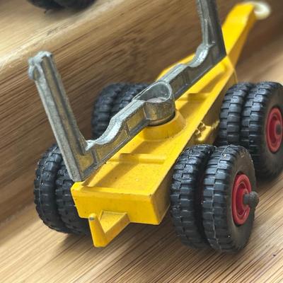 LOT 144: Vintage Lesney Matchbox King Size Construction Vehicles - Foden Dumper Truck. KW Dart Dump Truck and More