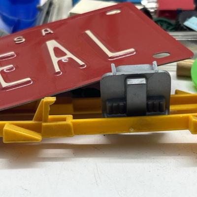 LOT 148: Miscellaneous Vintage Toy Car Parts and Pieces