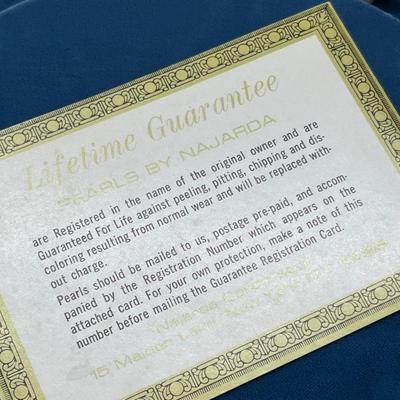 LOT 149: Najarda Pearls with 14K White Gold Clasp