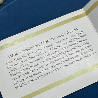 LOT 149: Najarda Pearls with 14K White Gold Clasp