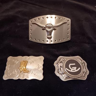 WESTERN THEMED BELT BUCKLES
