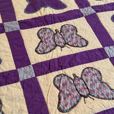 Quilt 110 Purple