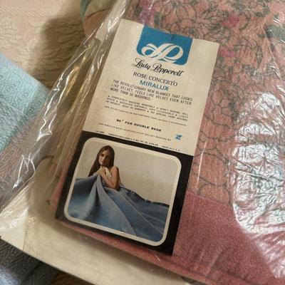 Vintage and Newer Blankets