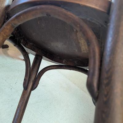 Antique Bentwood Bar Stool
