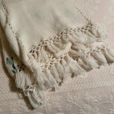 Rose Crocheted Twin Blanket