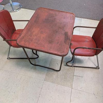 Vintage Child's Folding & Chairs