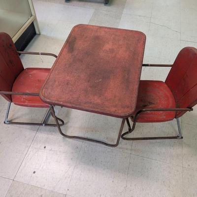 Vintage Child's Folding & Chairs
