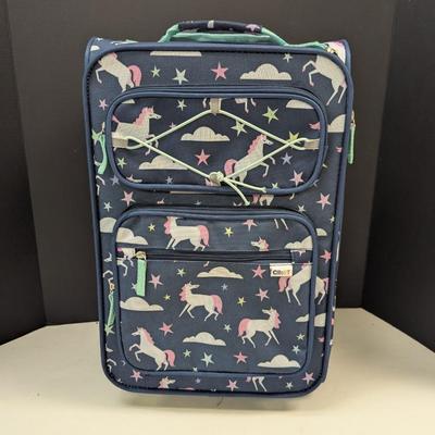 New Unicorn Child's Luggage With Wheels
