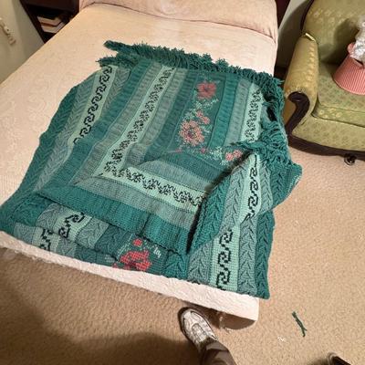 Hand Made Crocheted Blanket 116