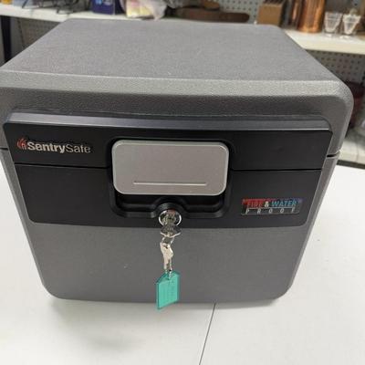 Sentry Safe Fire & Water Proof w/ Key
