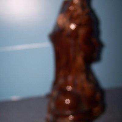 LOT 1 VINTAGE POTTERY BEAUTIFUL LADY MCM TV LAMP