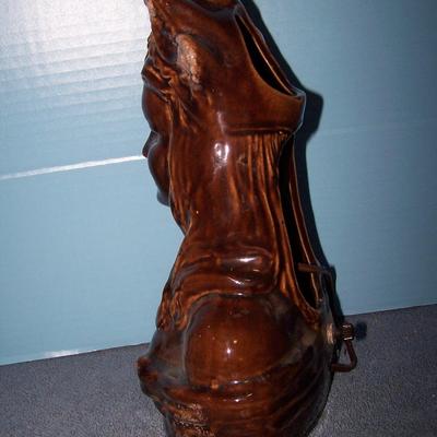 LOT 1 VINTAGE POTTERY BEAUTIFUL LADY MCM TV LAMP