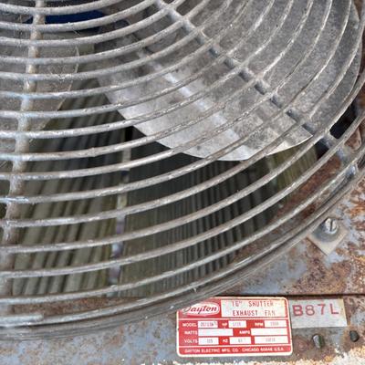 Dayton 16” Shutter Exhaust Fan
