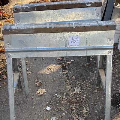 Foldable Sawhorse Set