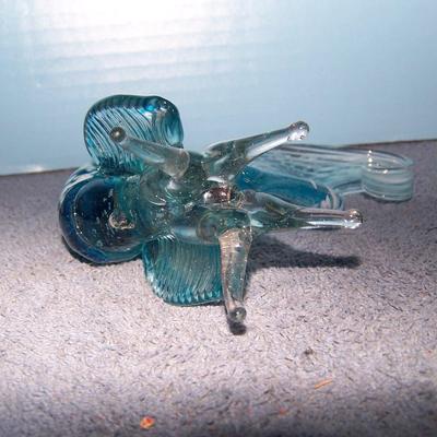 LOT 6 GREAT VINTAGE MCM NOVELTY ART GLASS