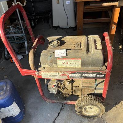 Coleman Powermate 3500 Generator