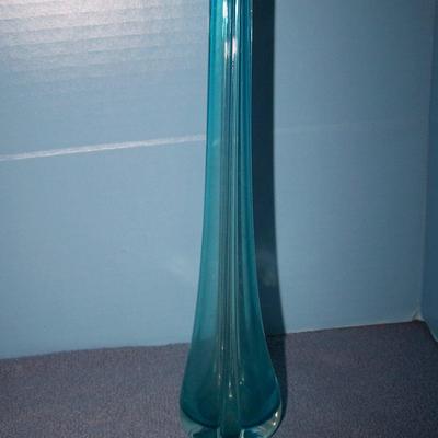 LOT 9 GREAT VINTAGE MCM COLORFUL ART GLASS