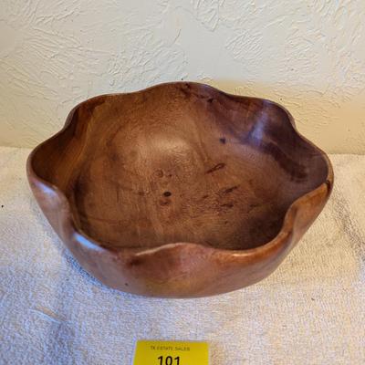 Sale Photo Thumbnail #477: Large wooden bowl