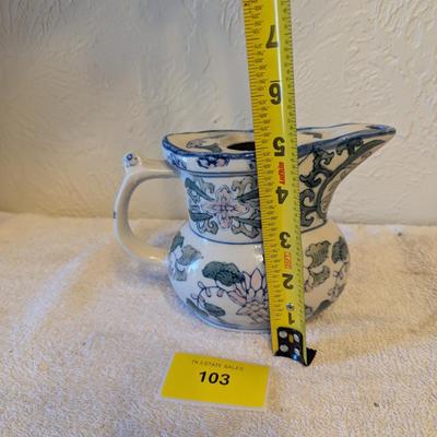 Sale Photo Thumbnail #493: Ceramic Pitcher