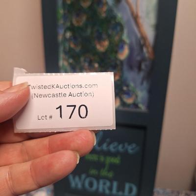 Sale Photo Thumbnail #591: wall art- Peacock