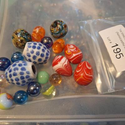 Sale Photo Thumbnail #683: beads and marbles