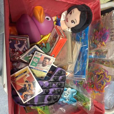 Sale Photo Thumbnail #731: basket of misc. items