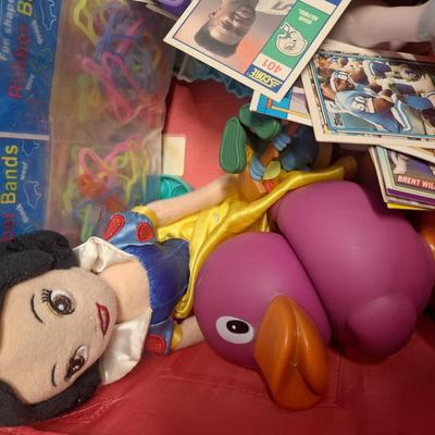 Sale Photo Thumbnail #734: basket of misc. items