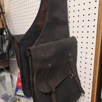 Sale Photo Thumbnail #772: leather saddle bags