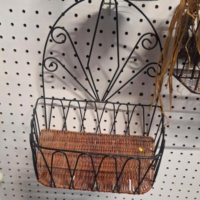 Sale Photo Thumbnail #779: misc. wire baskets, and small dolls