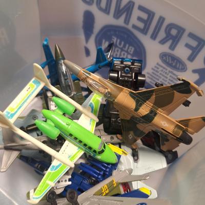 Sale Photo Thumbnail #803: toy air planes and hot wheel size cars