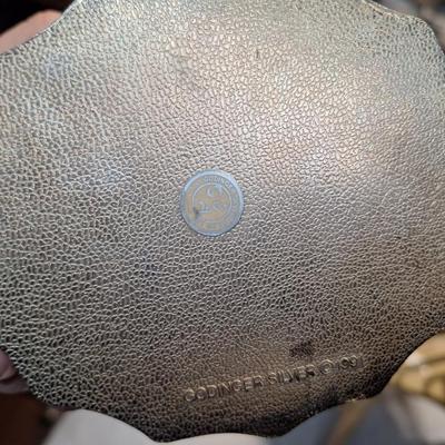 Sale Photo Thumbnail #829: silverplated trinket box